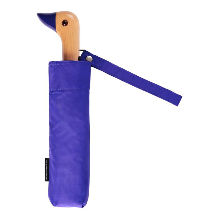 Ombrello Duck Head | Eco‑friendly Compact Umbrella | Royal blu