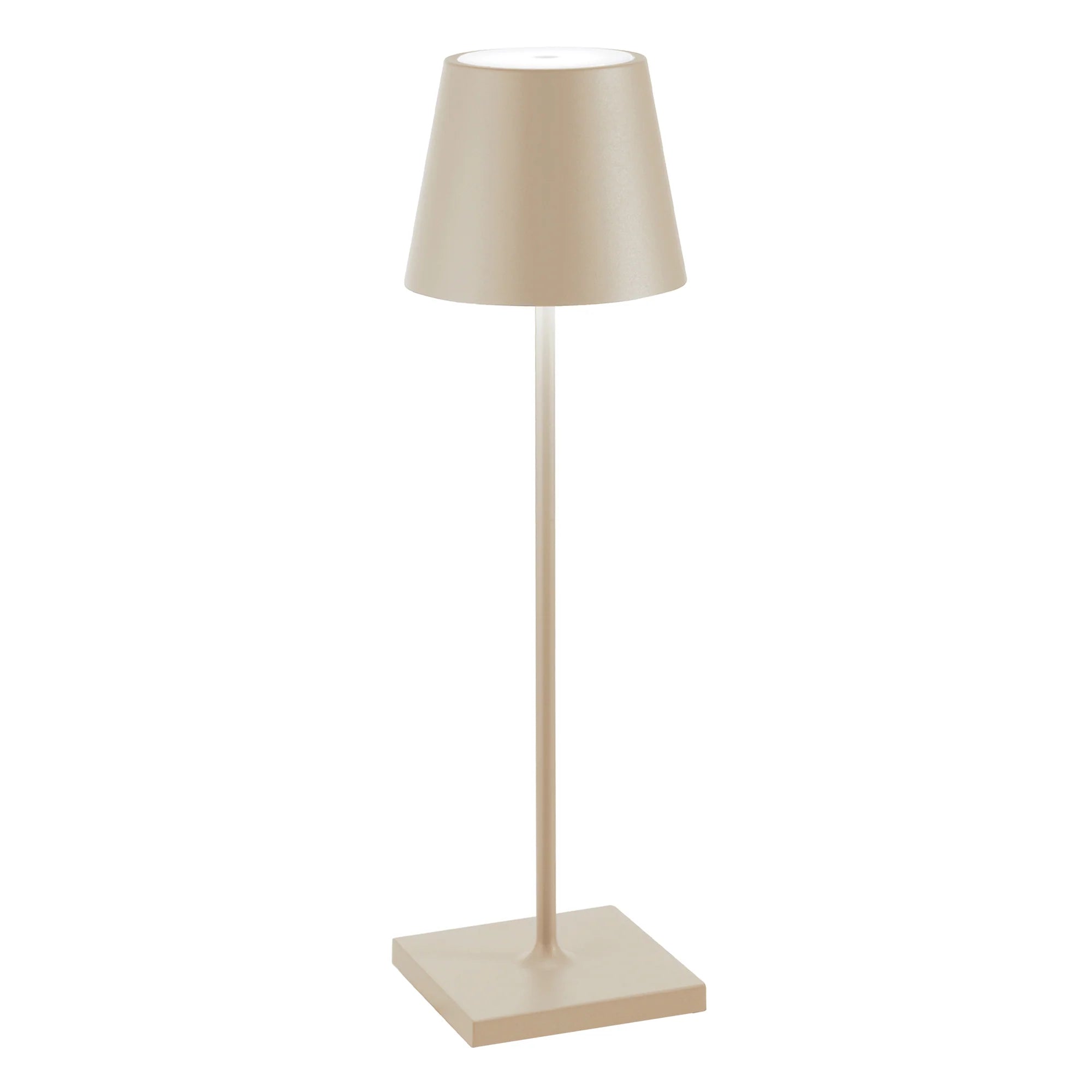 Poldina – Lampada da tavolo ricaricabile design moderno | Zafferano
