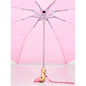 Ombrello Duck Head | Eco‑friendly Compact Umbrella | Pink