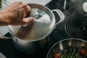 Pentola Alta con Coperchio in Acciaio Inox – Cottura Uniforme | Skottsberg
