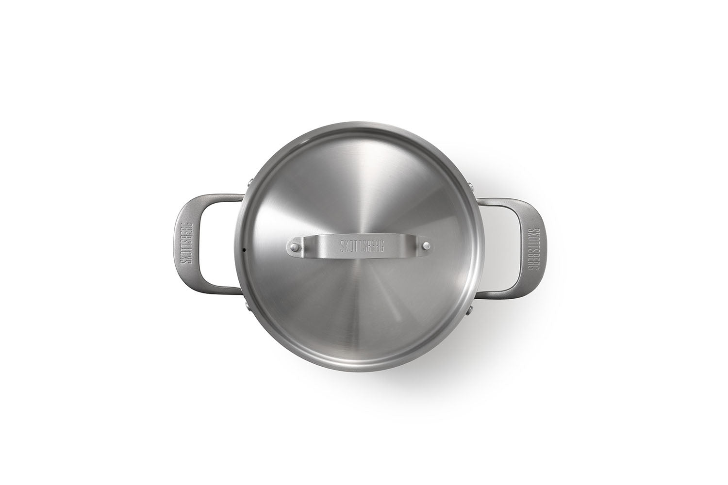 Pentola Alta con Coperchio in Acciaio Inox – Cottura Uniforme | Skottsberg