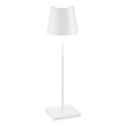 Poldina – Lampada da tavolo ricaricabile design moderno | Zafferano