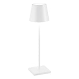 Poldina – Lampada da tavolo ricaricabile design moderno | Zafferano