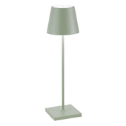 Poldina – Lampada da tavolo ricaricabile design moderno | Zafferano