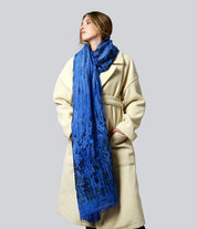 Foulard Bamboo “Pollock” – Arte contemporanea & fibra bambù | InnBamboo