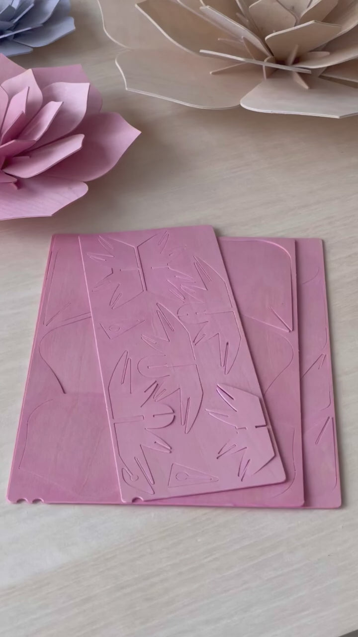 Lovi Decor Flower – Fiore Decorativo in Legno Light Pink | Lovi