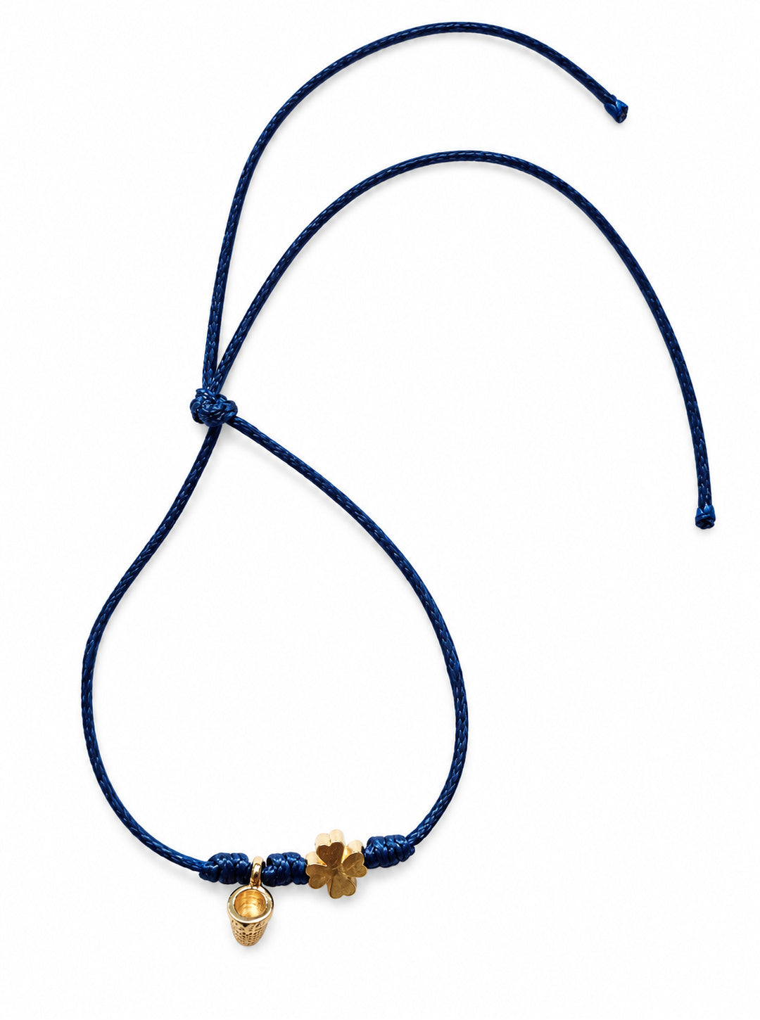 Bracciale Filo Magico con Charm Quadrifoglio Portafortuna – Braccialetto Colorato, Idea Regalo | Keep Out