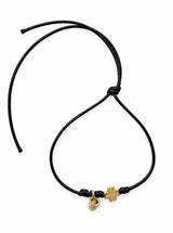 Bracciale Filo Magico con Charm Quadrifoglio Portafortuna – Braccialetto Colorato, Idea Regalo | Keep Out
