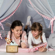 Lampada da tavolo bambino Razzo personalizzabile con nome – Vintiun