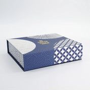 Sushi set di 6 pezzi n Porcellana Blu e Bianca con Bacchette - Sashiko | Tokyo Design Studio