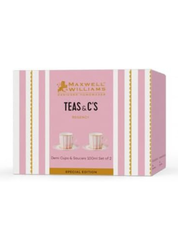 Regency Pink – Set tazze con piattino elegante 100ml | Maxwell Williams