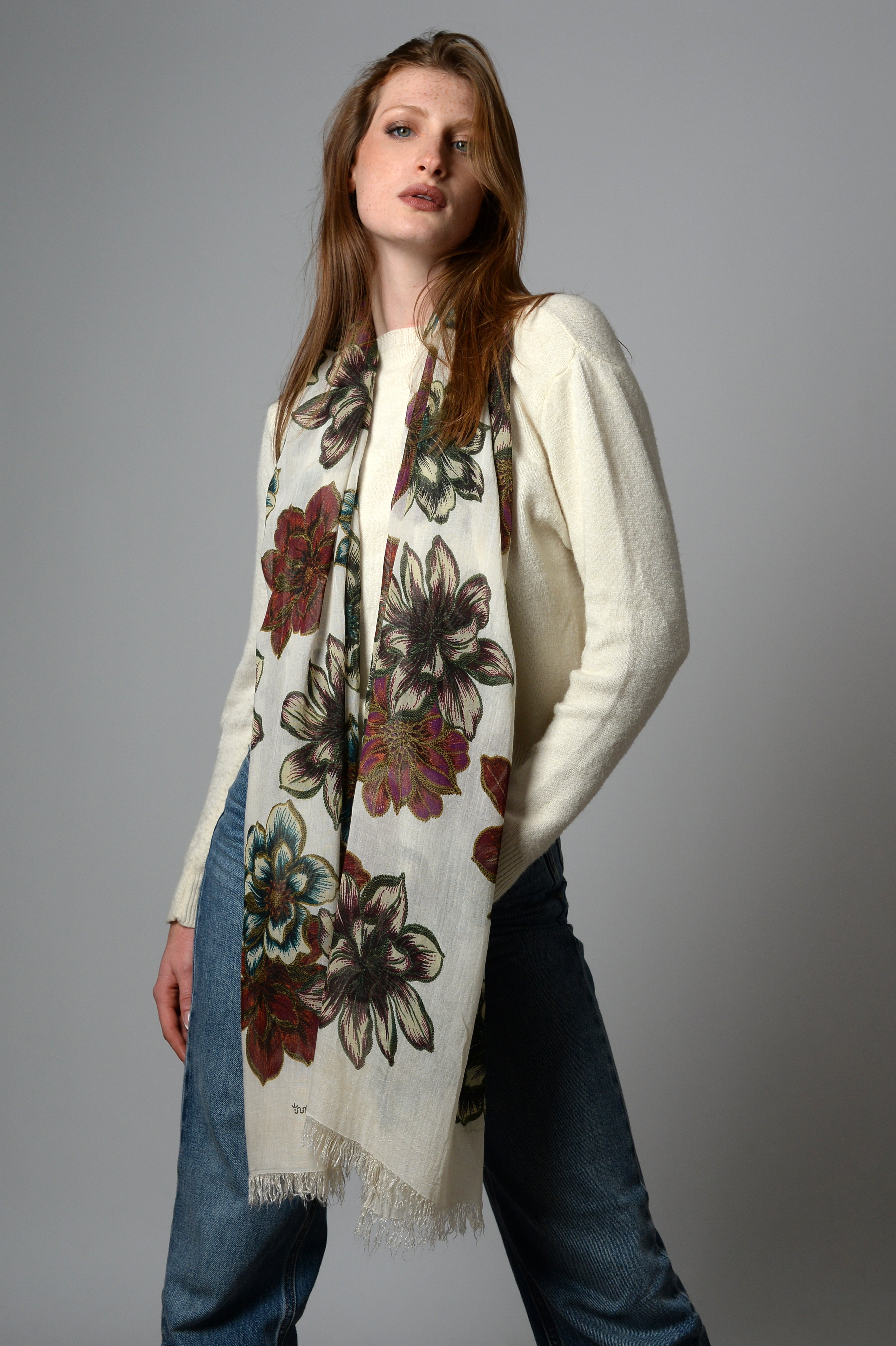 Foulard Bamboo SEURAT – Fibra di Bambù e TENCEL™| Innbamboo