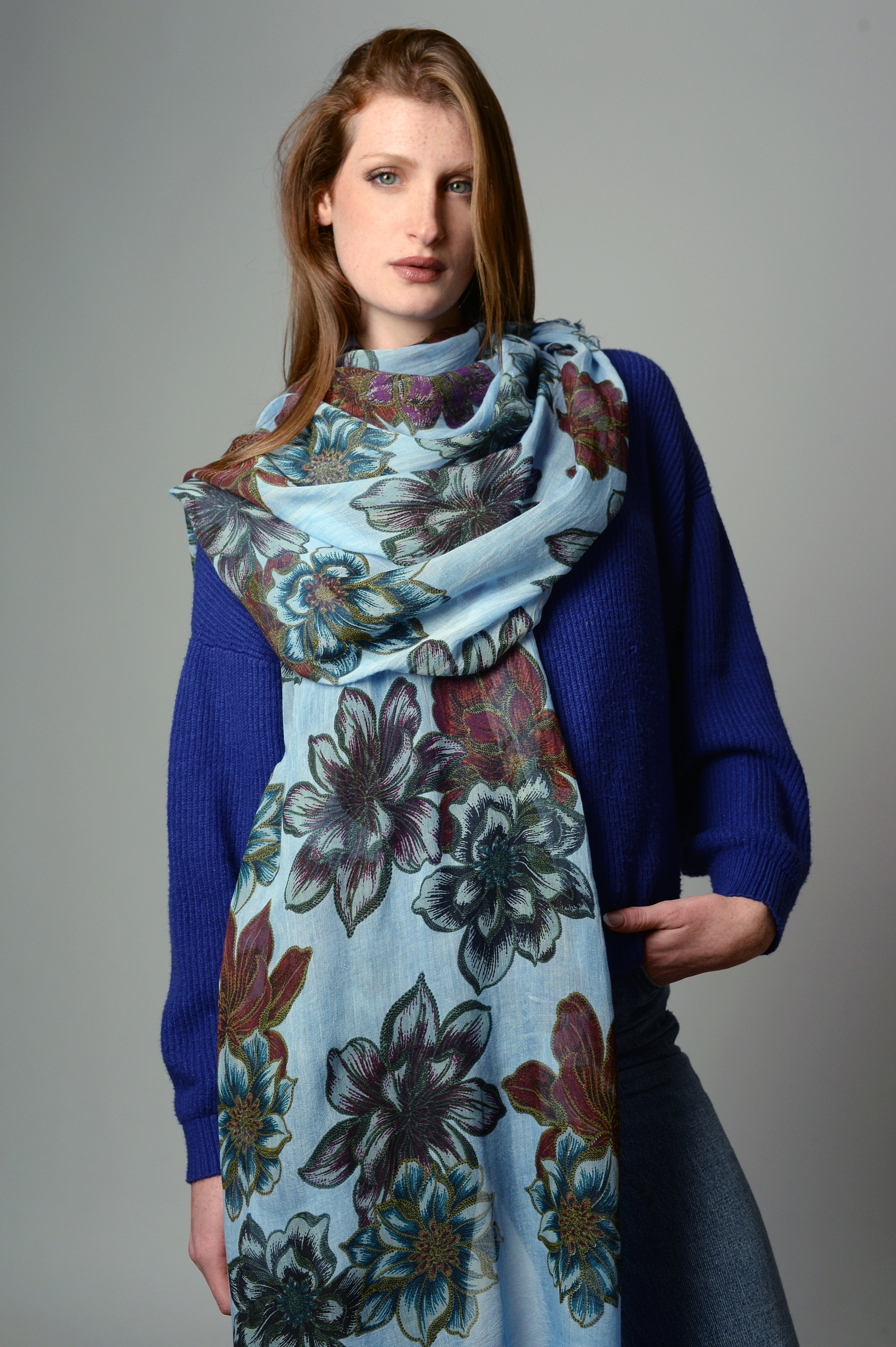 Foulard Bamboo SEURAT – Fibra di Bambù e TENCEL™| Innbamboo