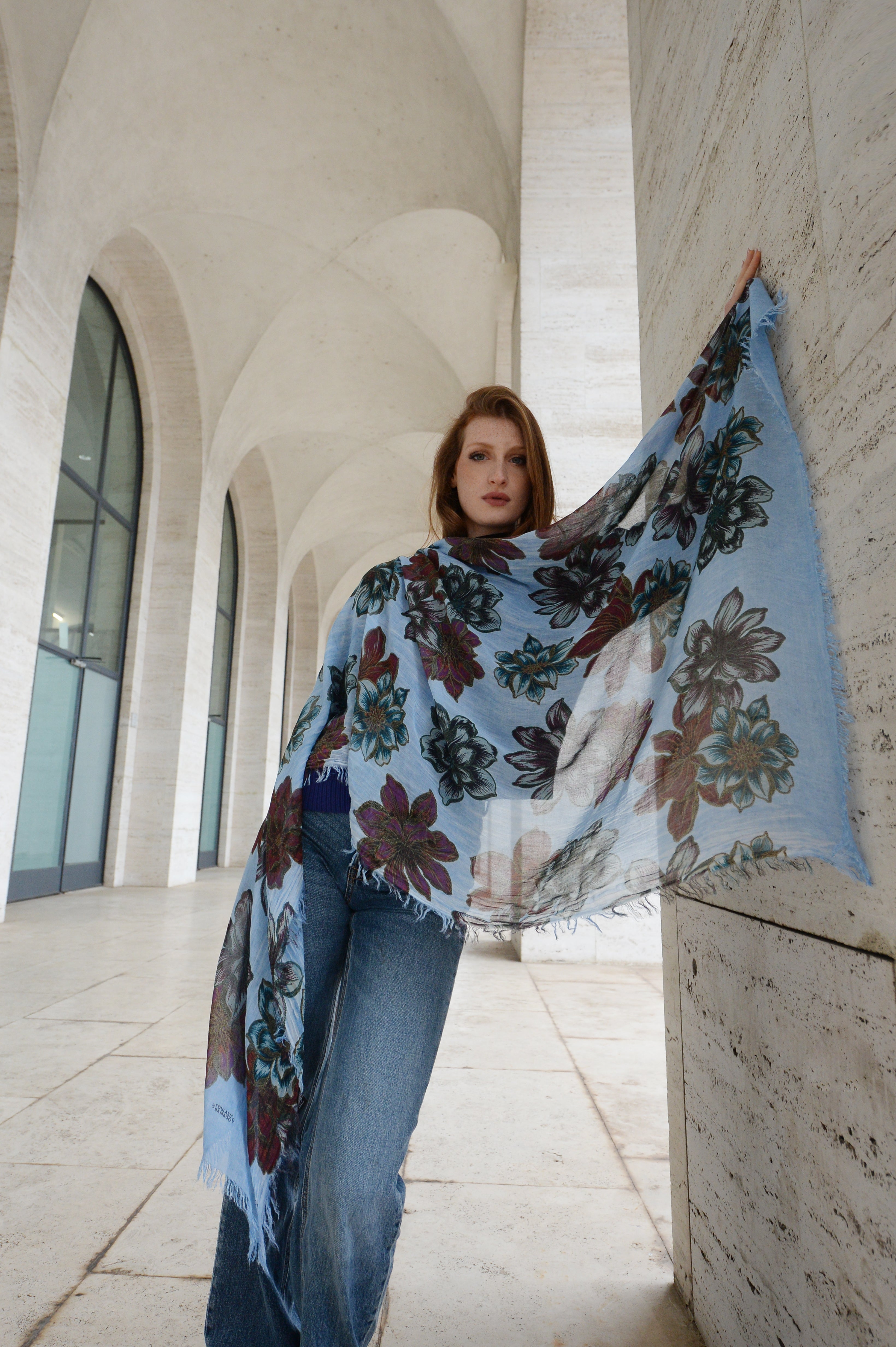 Foulard Bamboo SEURAT – Fibra di Bambù e TENCEL™| Innbamboo