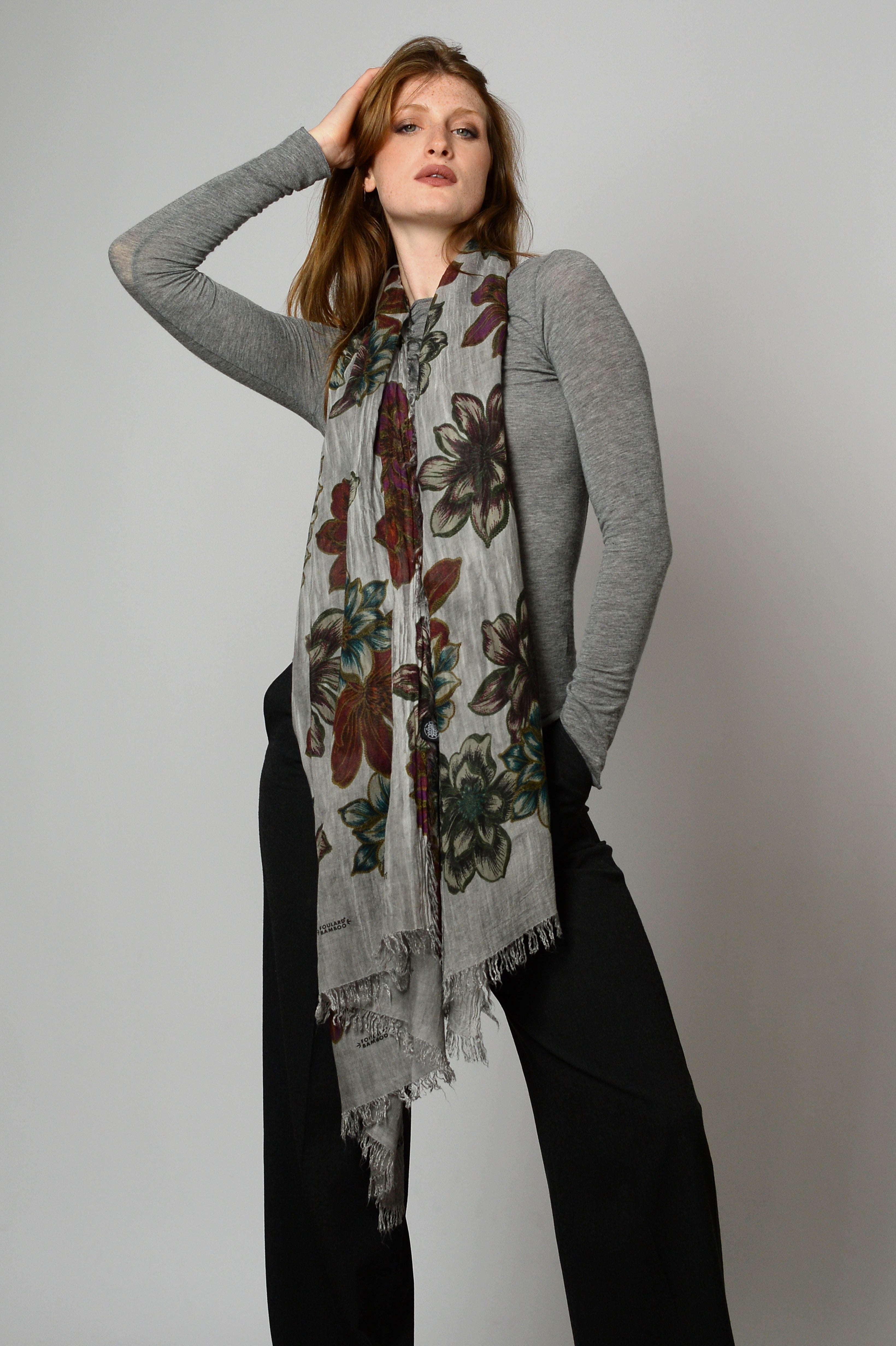 Foulard Bamboo SEURAT – Fibra di Bambù e TENCEL™| Innbamboo