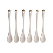 Set 6 Cucchiaini Nippon White in Porcellana | Tokyo Design Studio