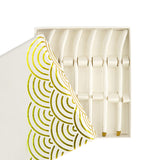 Set 6 Cucchiaini Nippon White in Porcellana | Tokyo Design Studio