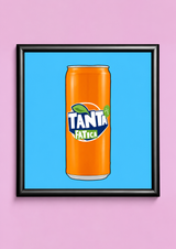Quadro "Tanta Fatica" 20×20 cm – Stampa Premium, Grafica Timidessen
