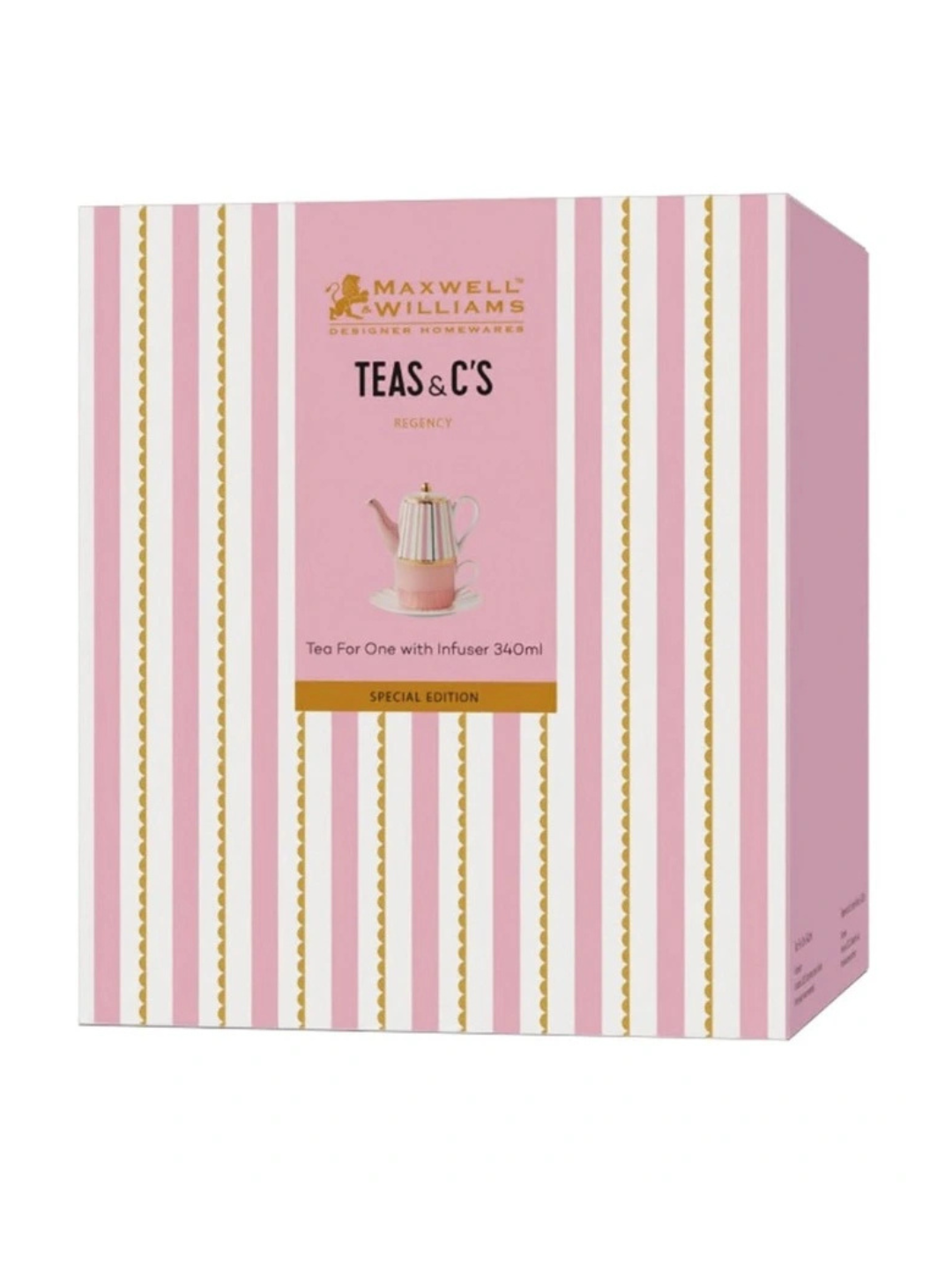 Regency – Tea for One con infusore elegante | Maxwell Williams