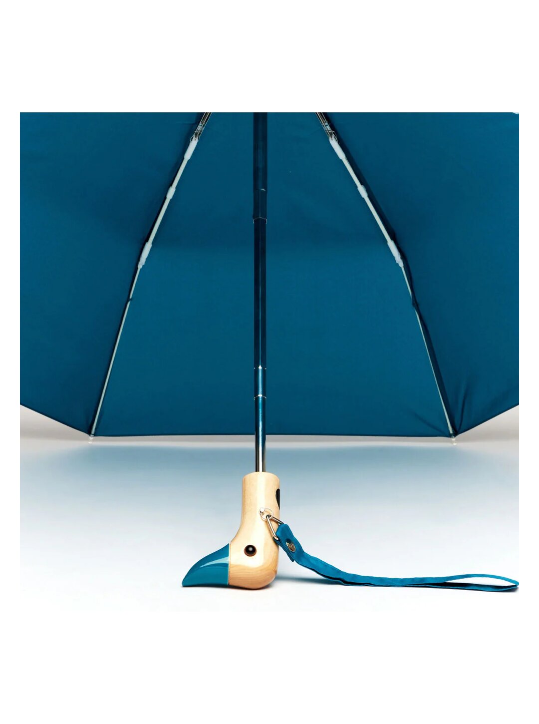 Ombrello Duck Head | Eco‑friendly Compact Umbrella | Teal