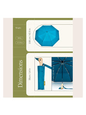 Ombrello Duck Head | Eco‑friendly Compact Umbrella | Teal