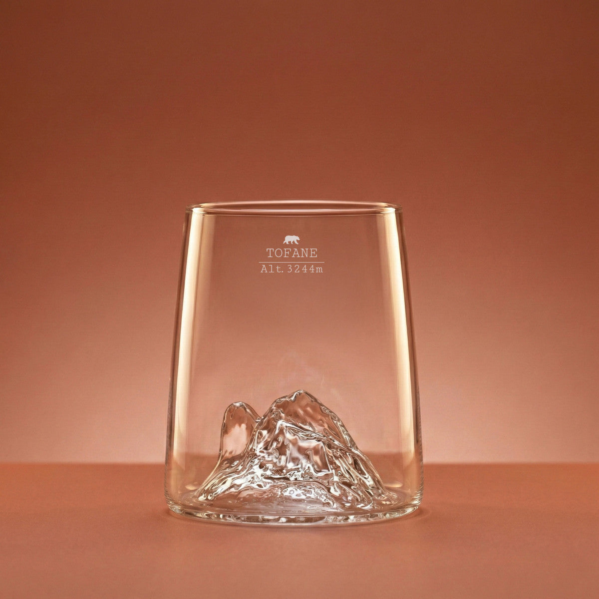 Set 2 Bicchierini Shot TOPOGRAPHIC con Montagne 3D | Alaskan Maker