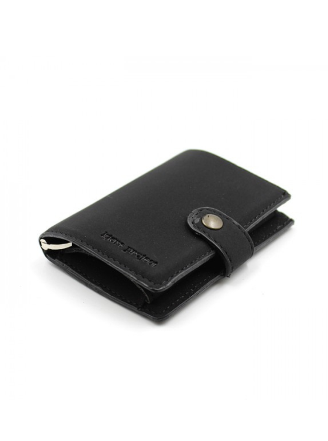 Vegan Black iClutch + Coins – Portafoglio compatto & stile | Kjøre Project