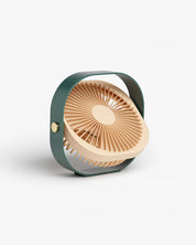 Ventilatore portatile ricaricabile Verde – Compatto e silenzioso | Printworks
