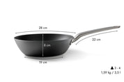 Wok in Acciaio al Carbonio – Antiaderenza Naturale | Skottsberg