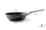 Wok in Acciaio al Carbonio – Antiaderenza Naturale | Skottsberg