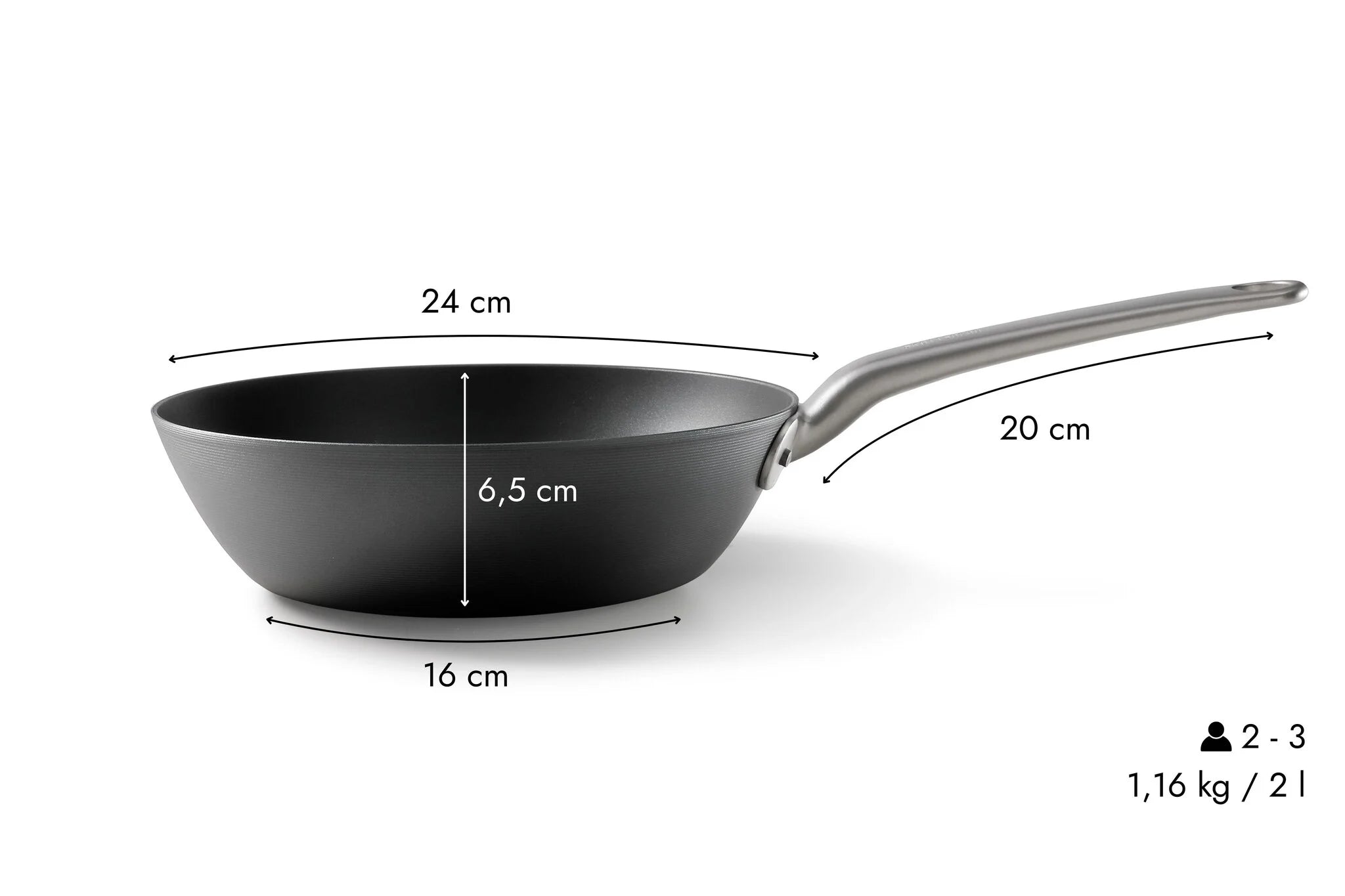Wok in Acciaio al Carbonio – Antiaderenza Naturale | Skottsberg