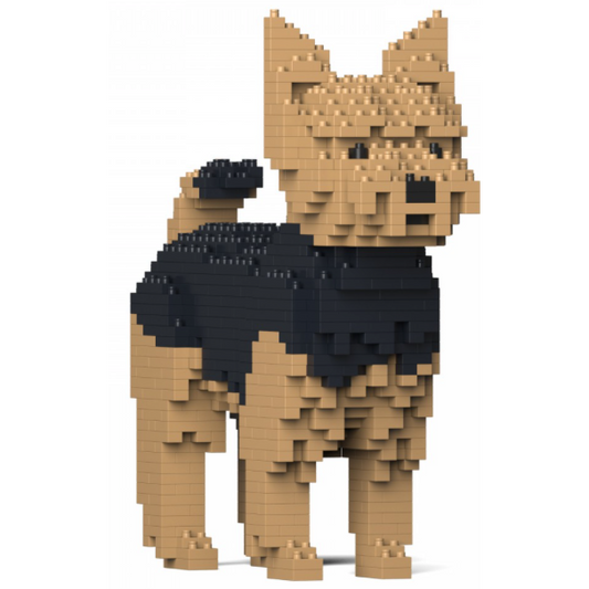Jekca scultura in mattoncini Yorkshire Terrier 01S (Yorkshire Terrier)