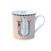 Tazza Lettera Personalizzabile – Design Gold Edition | Yvonne Ellen