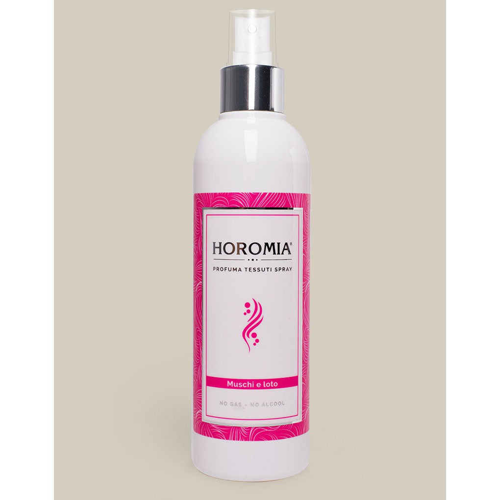 Horomia Profumo per tessuti Spray al profumo di Muschi E Loto | Inverticale