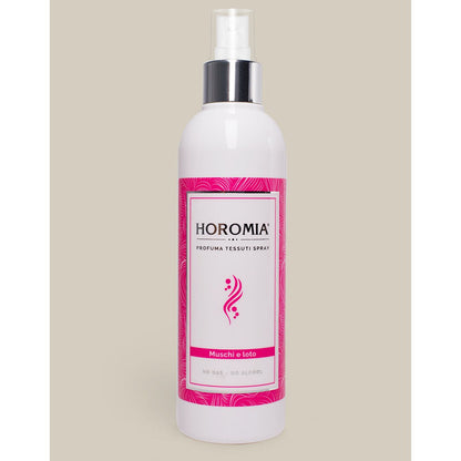 Horomia Profumo per tessuti Spray al profumo di Muschi E Loto | Inverticale