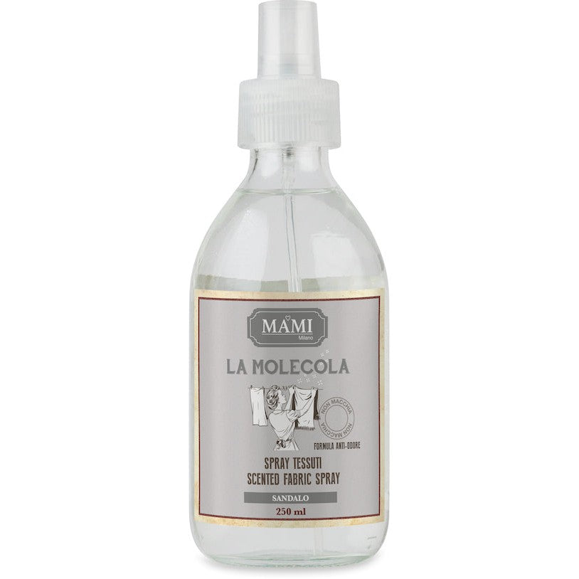 La Molecola Spray Tessuti Sandalo – agrumato e avvolgente con note legnose – Mami Milano