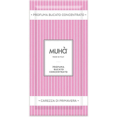 Profuma Bucato Carezza di Primavera – Boccioli di rosa e note legnose di legno verde per un profumo fresco e persistente | Muhà