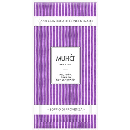 Profuma Bucato Soffio di Provenza – Bergamotto, lavanda e fiori viola su fondo legnoso con patchouli e incenso – Freschezza estiva persistente | Muhà