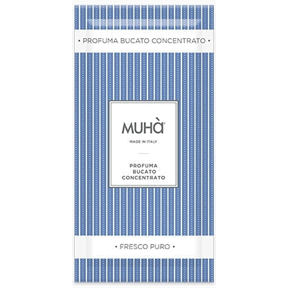 Profuma Bucato Fresco Puro – Fiori bianchi, gigli e agrumi increspati dalla rugiada per un bucato leggero e sofisticato | Muhà