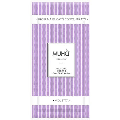 Profuma Bucato Violetta – Note romantiche di frutti rossi e gelsomino, fondo avvolgente vaniglia e sandalo | Muhà