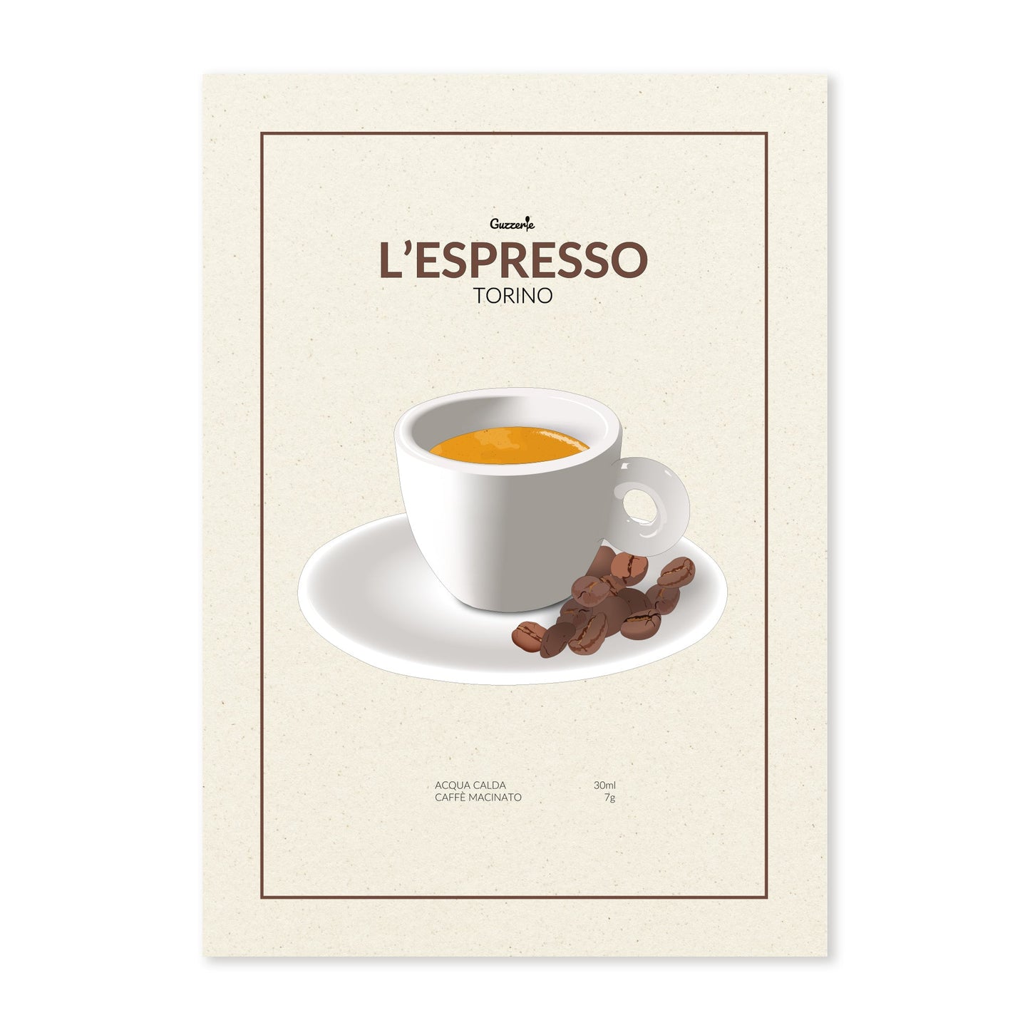 Poster del Caffè Espresso | Guzzerie