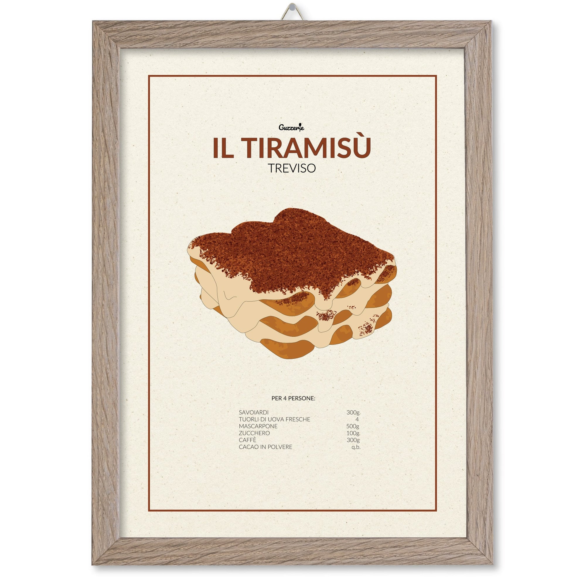 Poster del Tiramisù | Guzzerie